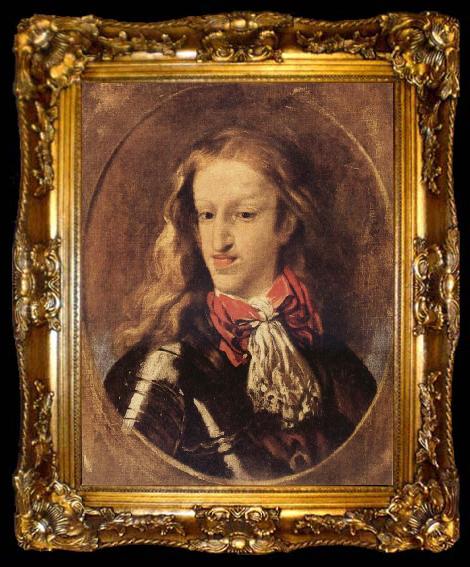 framed  COELLO, Claudio King Charles II, ta009-2